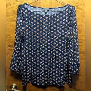 The Limited navy long sleevetop